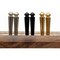 WE Games Premium Tapered Easy Grip Cribbage Pegs - Set of 90 (Brass, Chrome, Black Metal)